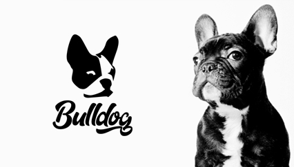 Bulldog logo, Mobile advertisement logo
