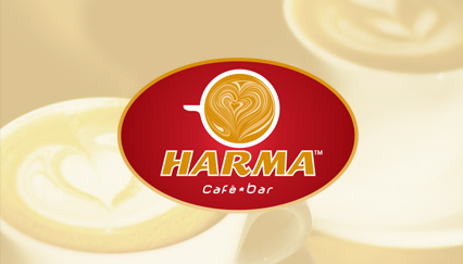 Cafe logo design, Coffee logo