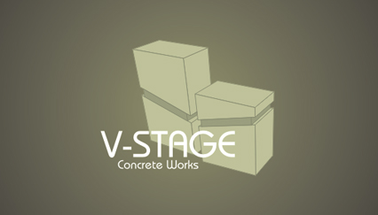 Concrete logo, Stage logo