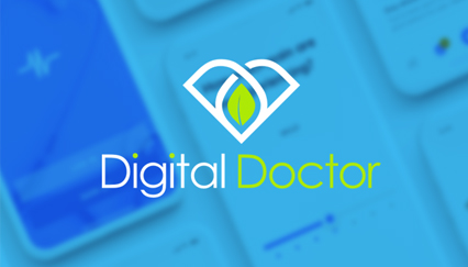 Health APP logo design, Health Management logo