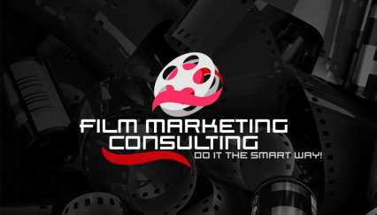 film logo, film scroll logo