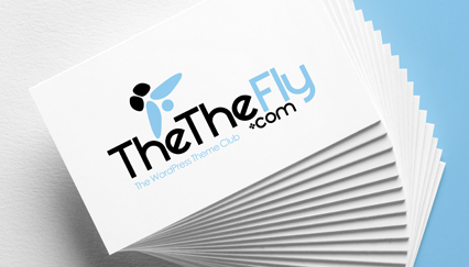 WordPress theme store logo, Fly logo