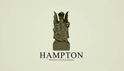 hampton logo, stone carving logo design