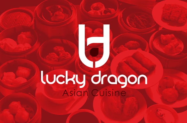 Chinese restaurant logo, Dragon logo