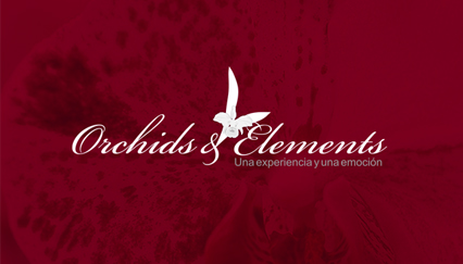 Florist gifts logo design, Orchids logo