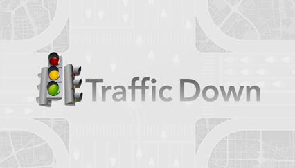 Traffic light monitoring website logo design