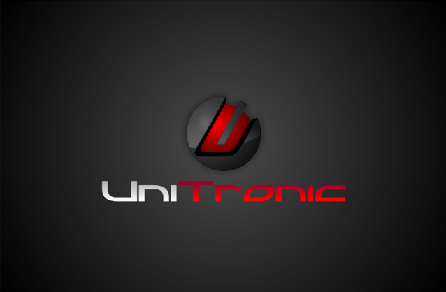 Electronic products, 3D High tech logo