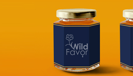 New Zealand honey product logo, Honey logo design